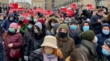 Protests in support of Alexey Navalny in Moscow. Police, protests, Russia