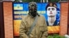 Ukraine -- Semyon Semenchenko, commander of the "Donbass" self-defence battalion, looks on during a training at a base of the National Guard of Ukraine near Kyiv, June 2, 2014