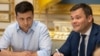 UKRAINE – President of Ukraine Volodymyr Zelensky (L) and President of the Presidential Administration Andriy Bohdan. Kyiv, May 21, 2019