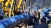 BELARUS -- Reconstruction works underway on the Mozyr - Brest section of the Druzhba pipeline, October 22, 2018